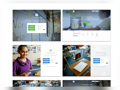 Edmodo landing pages