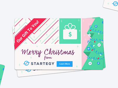 Unused Christmas Card idea card design product design