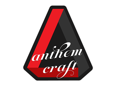 Anthem Craft Logo design sticker