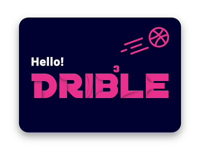 Dribbble Debut