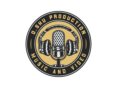 Music and video production logo