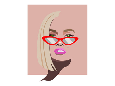 Blonde Ambition adobe illustrator design fashion illustration vector