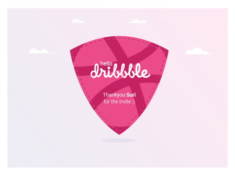First Shot! debut dribbble firstshot thanksfortheinvite typography