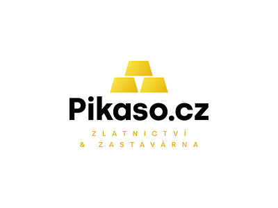 PIKASO jewellery and pawn shop jewellery logo logo design pawn shop visual identity