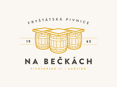 Fryštátská pivnice Na Bečkách barrel barrels beer pub