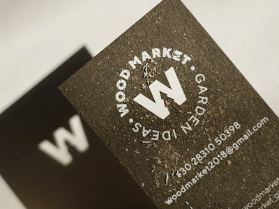 WoodMarket | Business Cards branding business card design furniture garden graphic design ideas identity logo logo design logodesign logos logotype market minimal photoshoot wood
