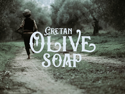 Cretan Olive Soap branding clean cretan design identity logo logo design logodesign logos logotype minimal olive soap typography