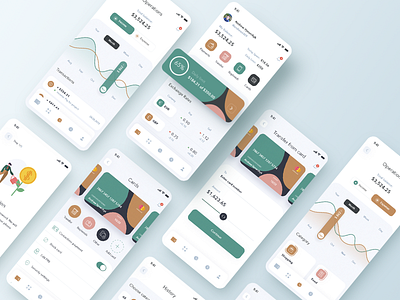 Montech - finance manager, mobile application app design finance finance app ios mobile mobile app ui uidesign ux uxdesign