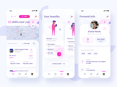 IOS app design for nurses