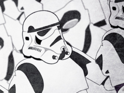 Malefic Robots - Video clip black illustration motion rap star wars storm troopers