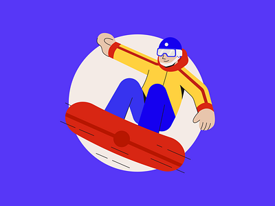 Snowboarding 🏂 3d animation branding design graphic design graphicdesign illustration logo motion graphics snowboarding ui ux vector