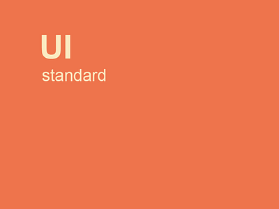 Uistandard back stage color management ui ux web website work