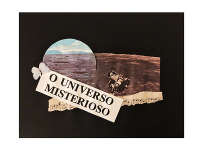 Collage Art / Beauty of the Universe collage collageart handmade papercut