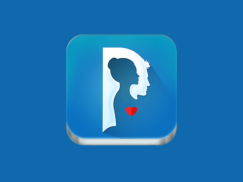 Dating App Icon adobe after effect adobe illustrator adobe photoshop launcher icon