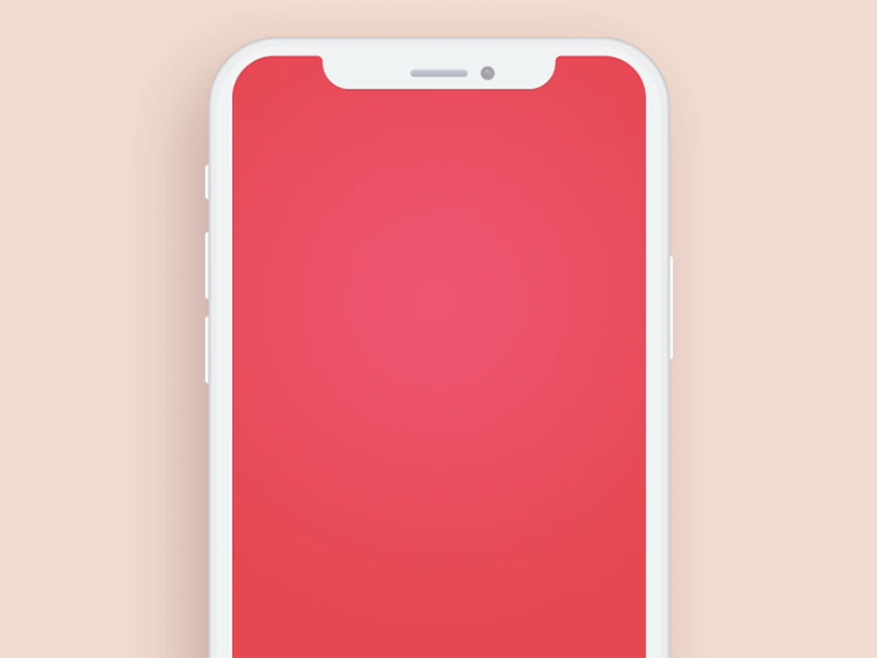 Happy Valentine's Day Dribbble animation heart ios iphone iphonex love text valentines day