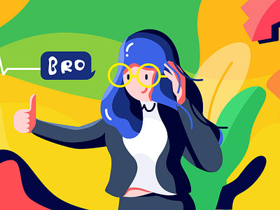 Bro illustration