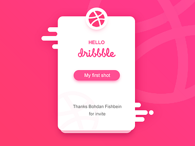 Dribbble invite