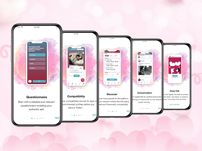 Dating App_Walkthrough Screens