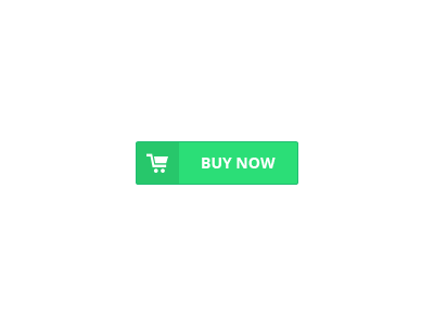 Flat Button! button buy cart green now shopping web