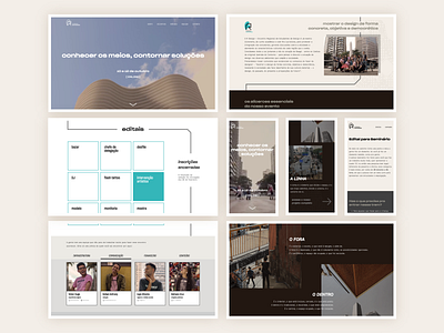 Landing page for event for design students design landing page landing page design map photography student student project student work ui ux