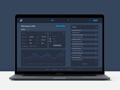 Trader web app