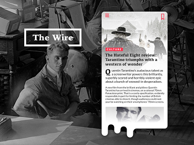 The Wire - rethinking news app