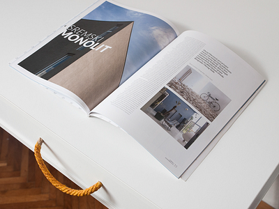 Forma - editorial design article design magazine layout layout design macura magazine