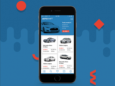 Car market app