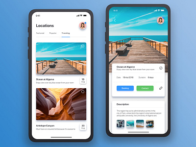 Locations App - Daily Ui Challenge 005