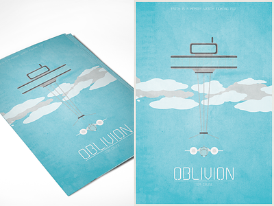 Oblivion Minimal Poster Design