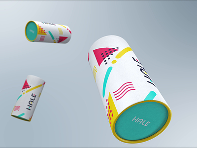 Raining Hale animation box design branding design hale medical device packaging vape pen vaporizer