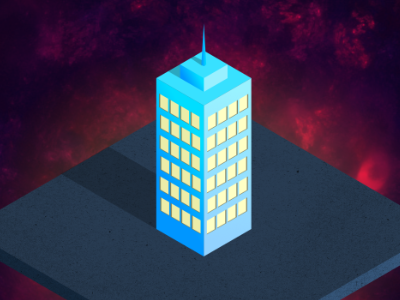 Iso Building 3d building isometric