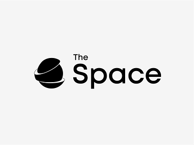 The Space 3d app branding connect data visualisation icon identity logo mark people shape space star starwars