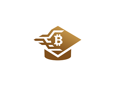 Kryptokoulutus.fi logo bitcoin branding crypto crypto currency design education icon identity logo mark minimal vector