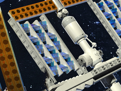 LEGO Space Station