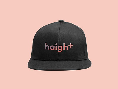 But Haight is Love baby branding cap hat identity love pink
