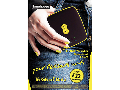 Fonehouse Poster Deal on  EE Wifi Mini, UK