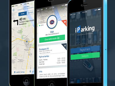 iParking iOS app ios navigation parking