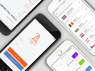 iOS concept app for a fintech startup from 2016 banking fintech ios