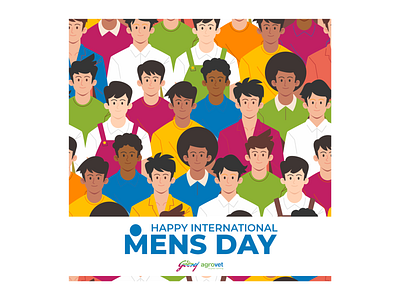 International Men's Day - Mailer branding design graphic design illustration vector