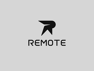 remote logo brand design brand identity branding branding design design icon logo typography