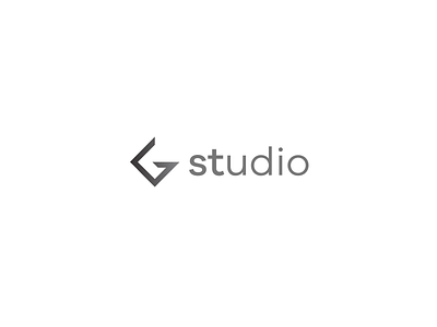 G studio black branding g graphic design logo logo design logotype space star studio white