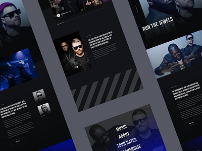 Run the Jewels Concept Site pt. 2