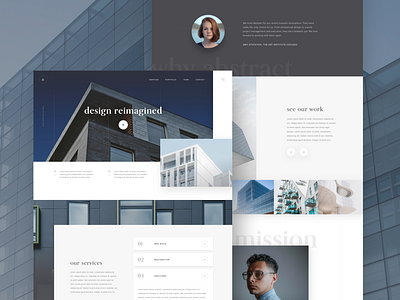 Architecture Firm UI Design