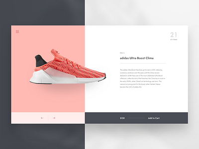 Shoe Product Page