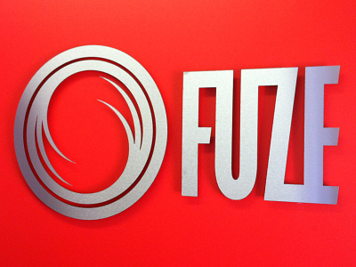 Fuze Signage design logo signage