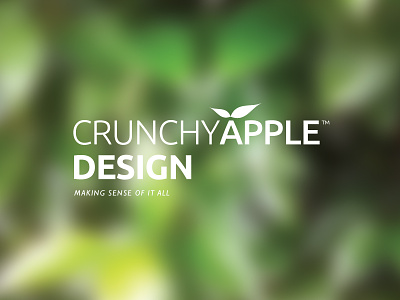 Crunchy Apple Design New Logo africa apple branding design logo south africa