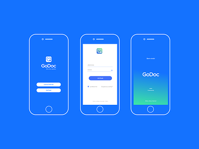 GoDoc APP app app concept branding icon logo ui ux