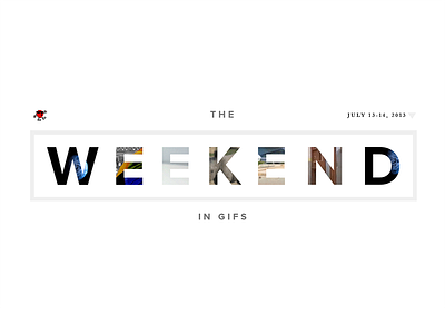 A header design in progress gifs weekend