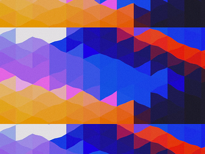 Working on a video color geometric pattern still video